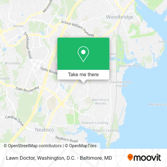 Lawn Doctor map