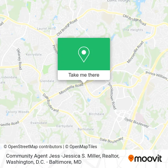 Community Agent Jess -Jessica S. Miller, Realtor map