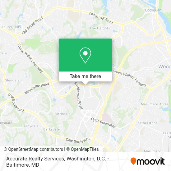 Accurate Realty Services map