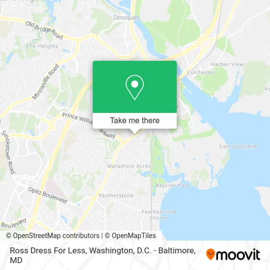 Ross Dress For Less map