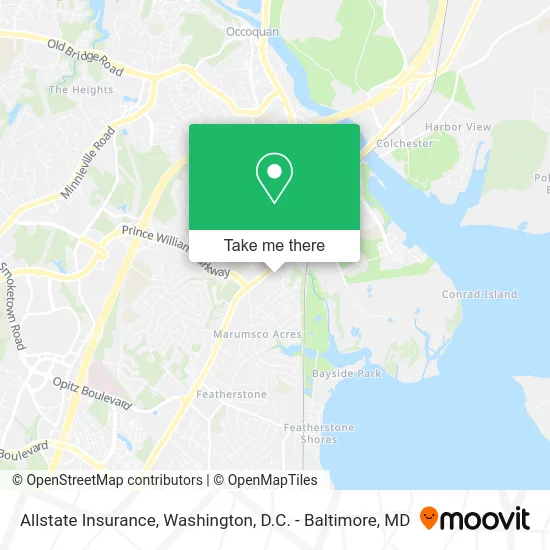 Allstate Insurance map