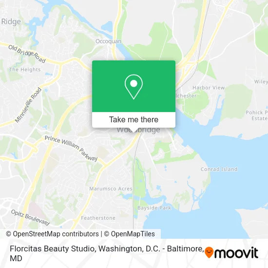 Mapa de Florcitas Beauty Studio
