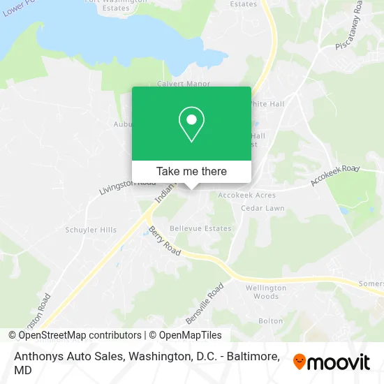 Anthonys Auto Sales map