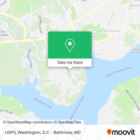 USPS map