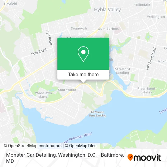 Monster Car Detailing map