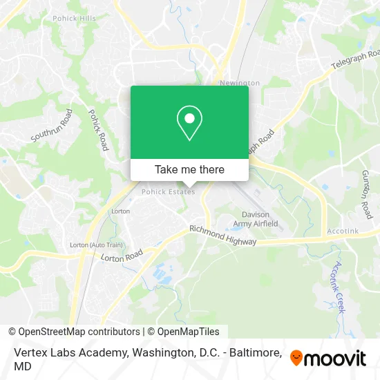Vertex Labs Academy map