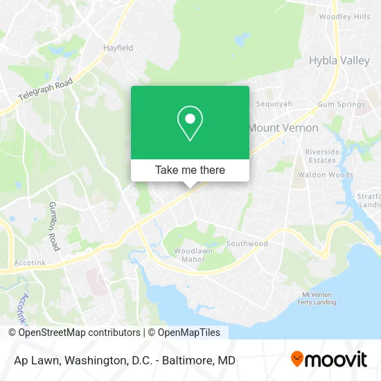 Mapa de Ap Lawn