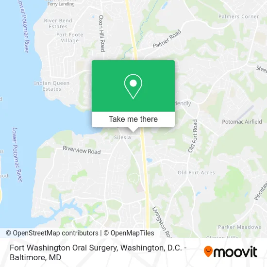 Fort Washington Oral Surgery map