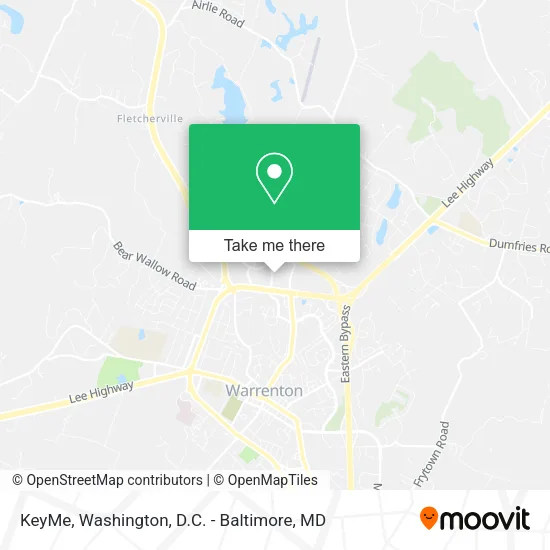 KeyMe map