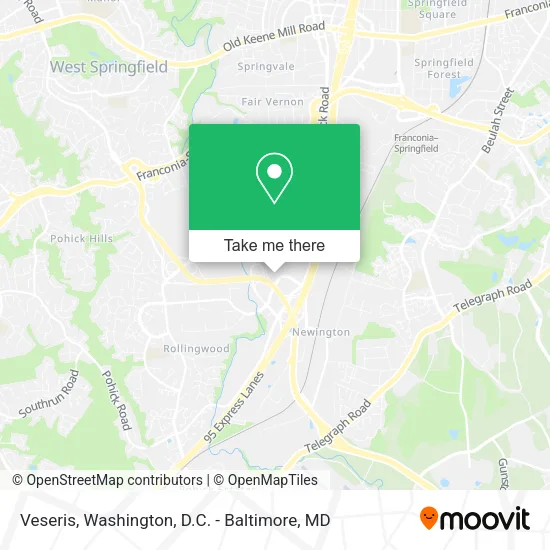 Veseris map