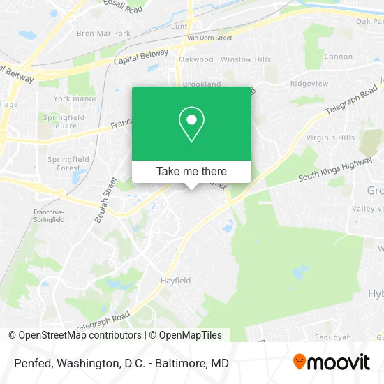 Penfed map