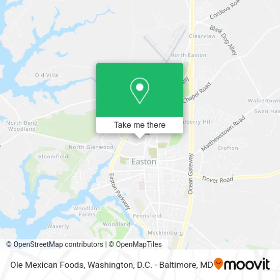 Ole Mexican Foods map