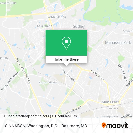 CINNABON map
