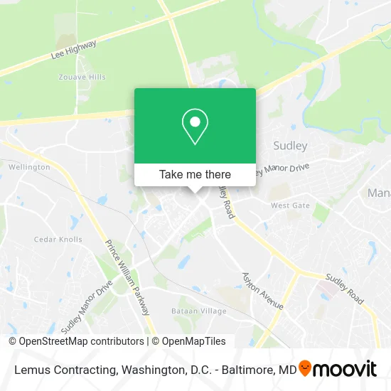 Lemus Contracting map
