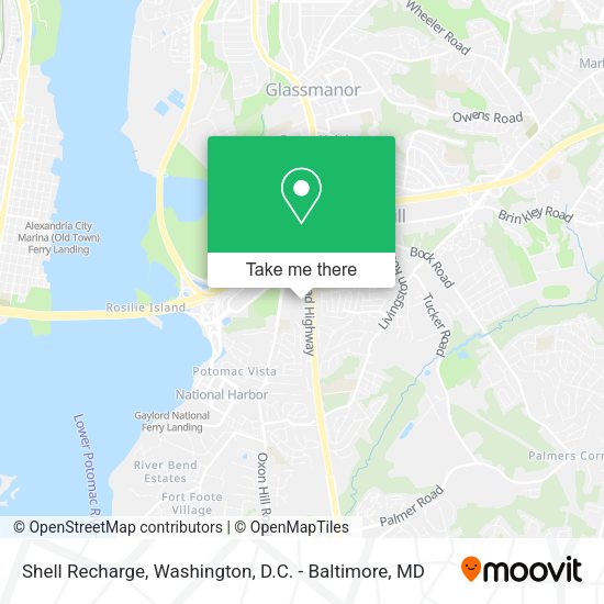 Shell Recharge map