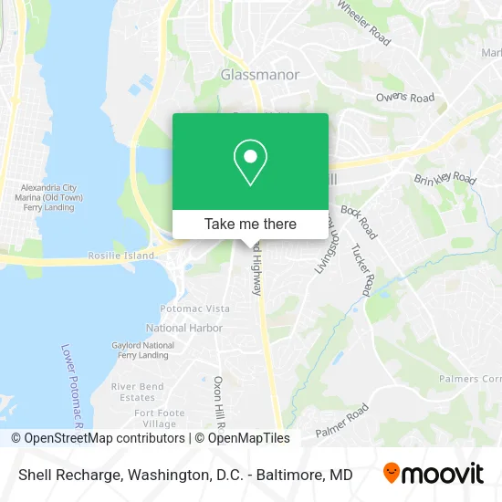 Shell Recharge map