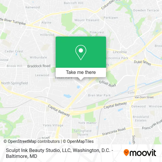 Sculpt Ink Beauty Studio, LLC map
