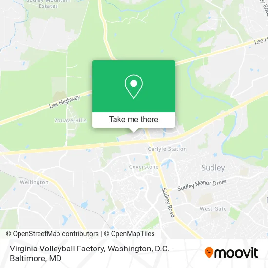 Virginia Volleyball Factory map