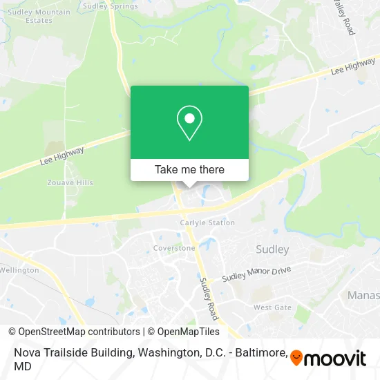 Nova Trailside Building map