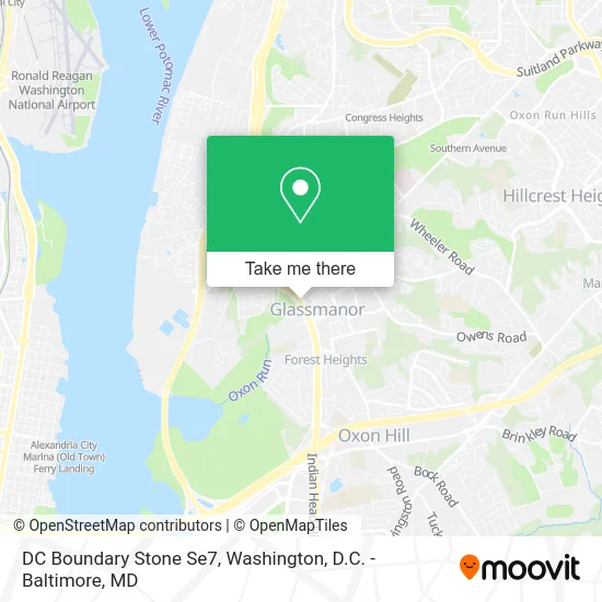 DC Boundary Stone Se7 map