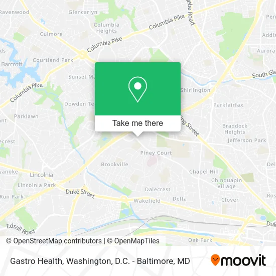 Gastro Health map