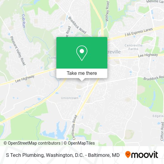 S Tech Plumbing map