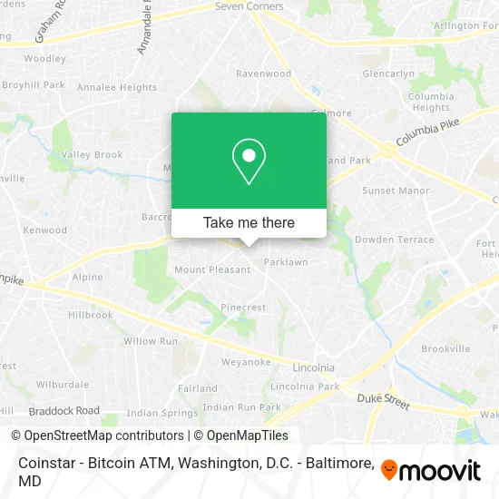 Coinstar - Bitcoin ATM map