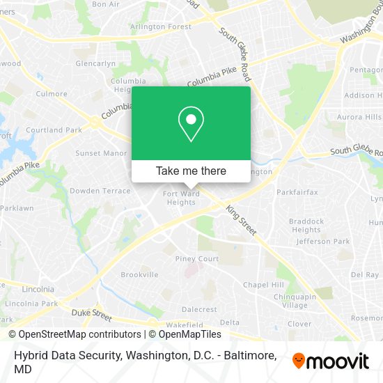 Hybrid Data Security map