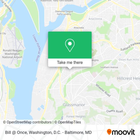Bill @ Once map