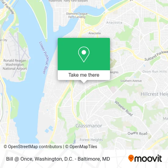 Mapa de Bill @ Once