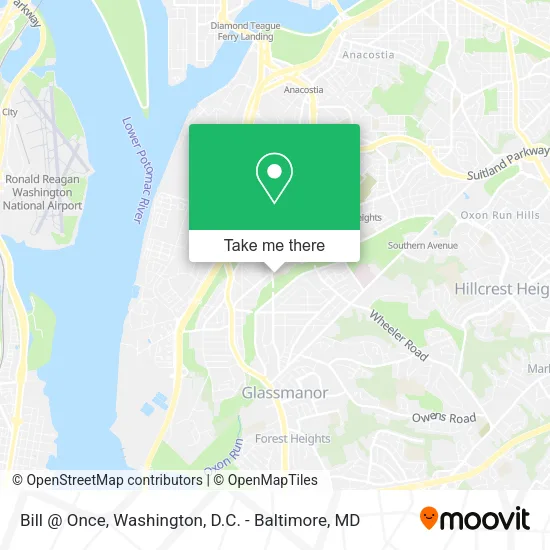 Bill @ Once map