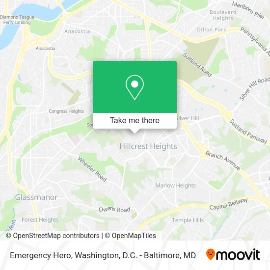 Mapa de Emergency Hero