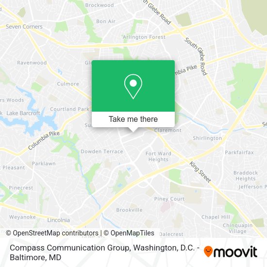 Compass Communication Group map