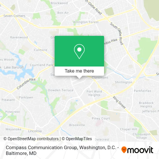 Compass Communication Group map
