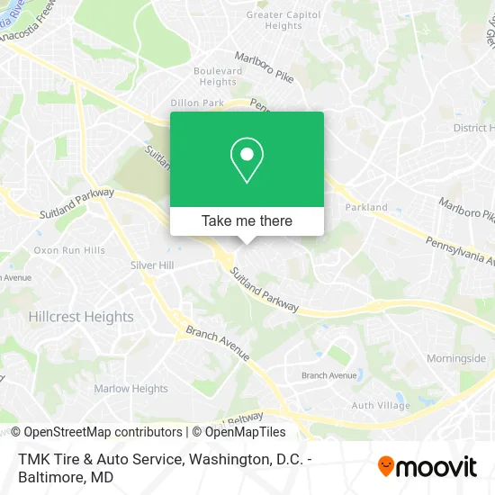 TMK Tire & Auto Service map