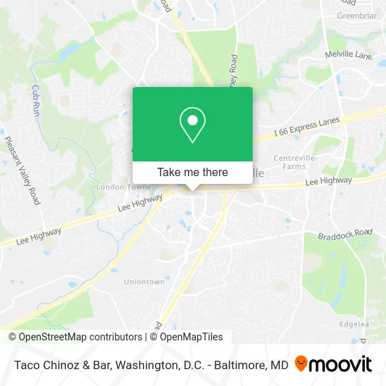 Taco Chinoz & Bar map