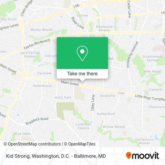 Kid Strong map