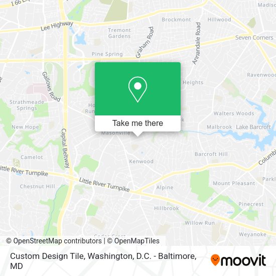Custom Design Tile map