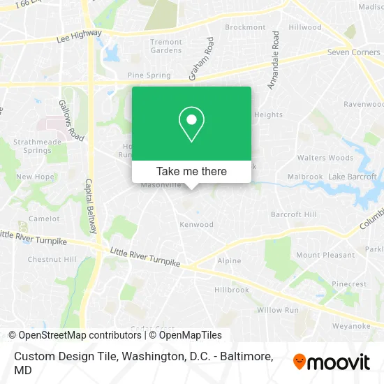 Custom Design Tile map