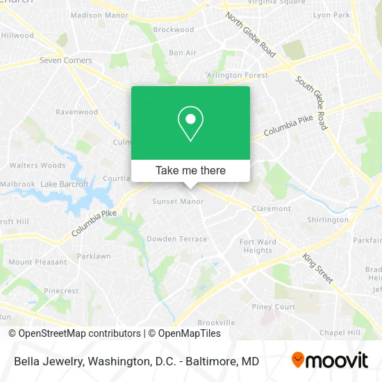 Bella Jewelry map