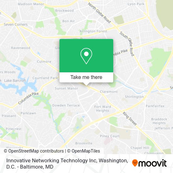 Innovative Networking Technology Inc map
