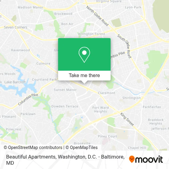 Beautiful Apartments map
