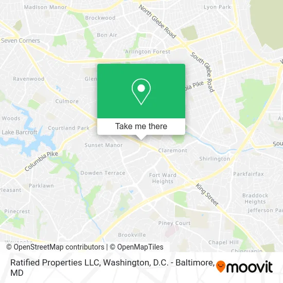 Ratified Properties LLC map