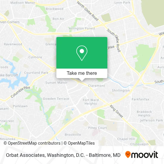 Orbat Associates map