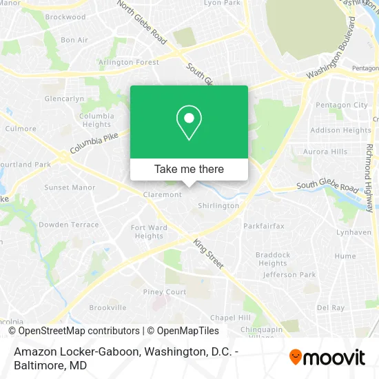 Amazon Locker-Gaboon map