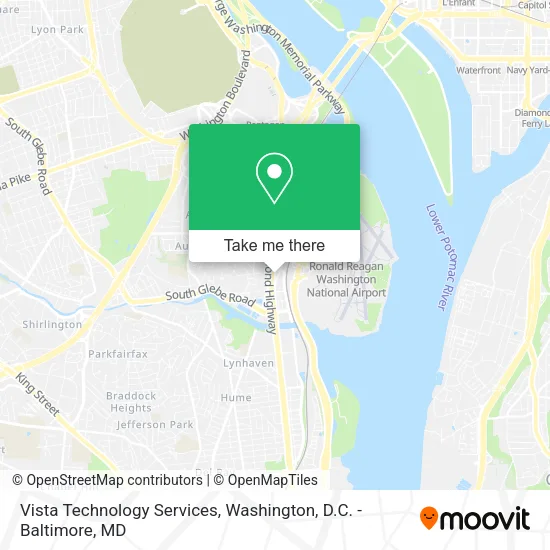 Vista Technology Services map
