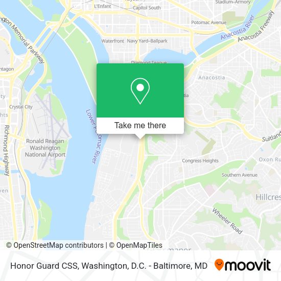 Honor Guard CSS map