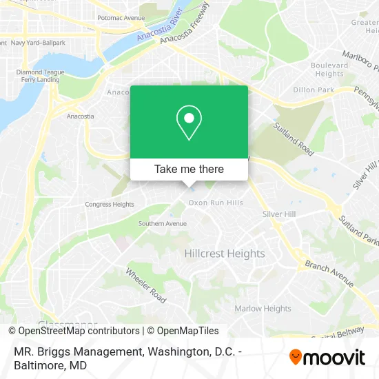 MR. Briggs Management map