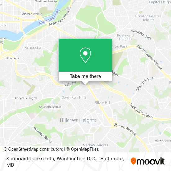 Suncoast Locksmith map