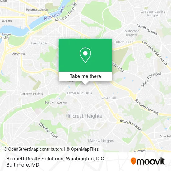 Bennett Realty Solutions map